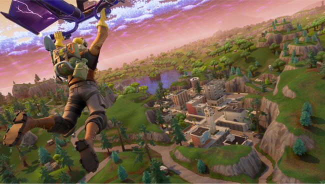 Fotomurales o papel pintado videojuego fortnite